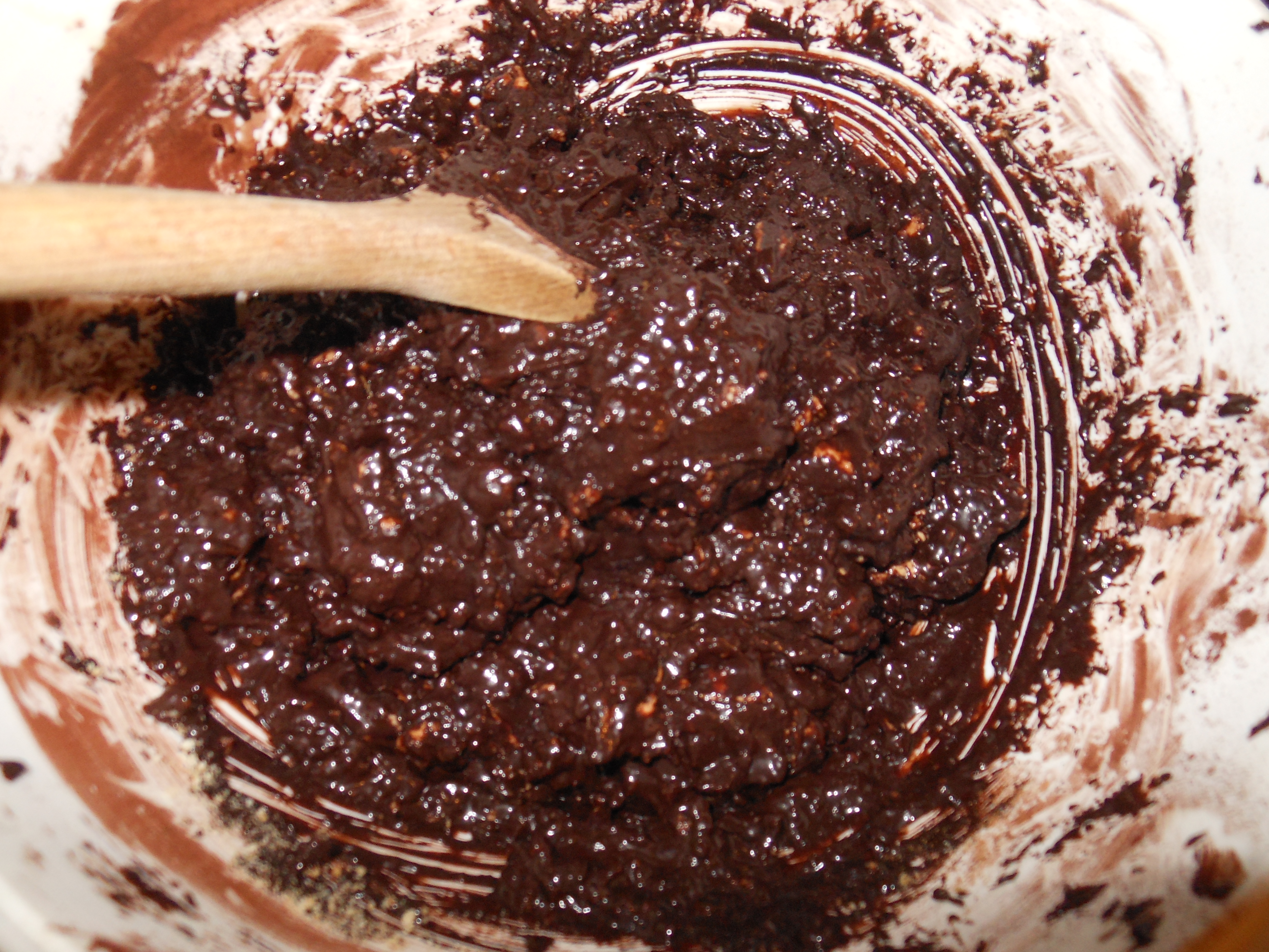 preparazione salame di cioccolata